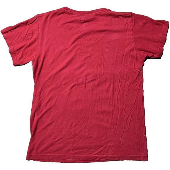 Sleeping With Sirens Shirt Retro Hot Topic Anchor Heart Logo Small Red Tultex - Picture 2 of 10